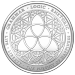 Ronde 5 onces d'argent Trivium 2013 | Silver Shield