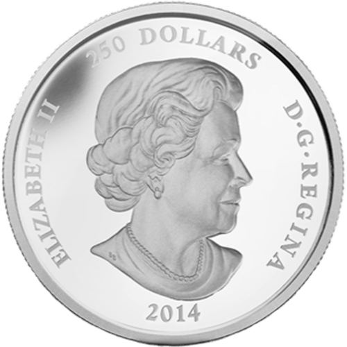 1 kilo 2014 Year of the Horse Silver Proof Coin | Royal Canadian Mint