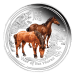 1 oz 2014 Lunar Year of the Horse Coloured Silver Proof Coin | Perth Mint