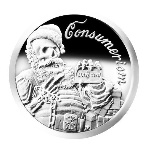 Ronde 1 once d'argent Consumérisme Semblable à Épreuve 2013