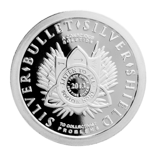 Ronde 1 once d'argent Consumérisme Semblable à Épreuve 2013