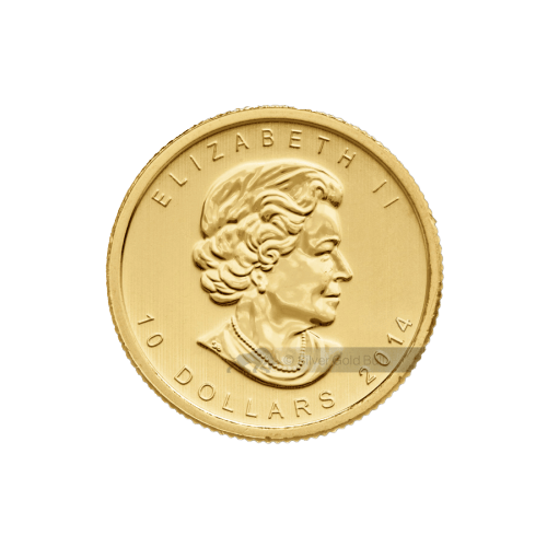 1/4 oz 2014 Canadian Maple Leaf Gold Coin | Royal Canadian Mint