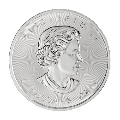 Pièce 1 once d'argent Feuille d'érable canadienne 2014 | Monnaie royale canadienne