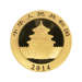 Pièce 1/2 once d'or Panda Chine 2014 | Monnaie chinoise