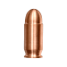 1 oz .45 Caliber ACP Copper Bullet