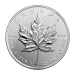 Ronde 1 once d'argent Épreuve numismatique inverse Feuille d'érable canadienne 2014