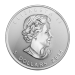 Ronde 1 once d'argent Épreuve numismatique inverse Feuille d'érable canadienne 2014