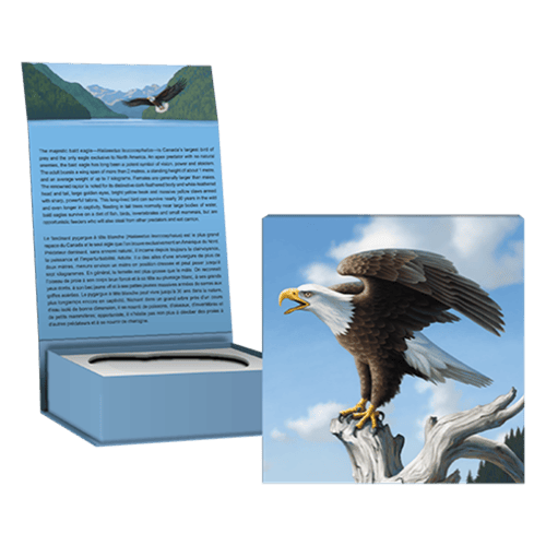 1 oz 2014 $100 for $100 Bald Eagle Silver Coin