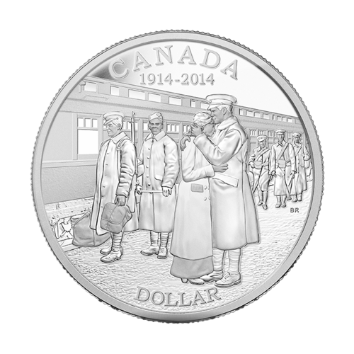 2014 100th Anniversary of the Declaration of the First World War Silver Proof Coin