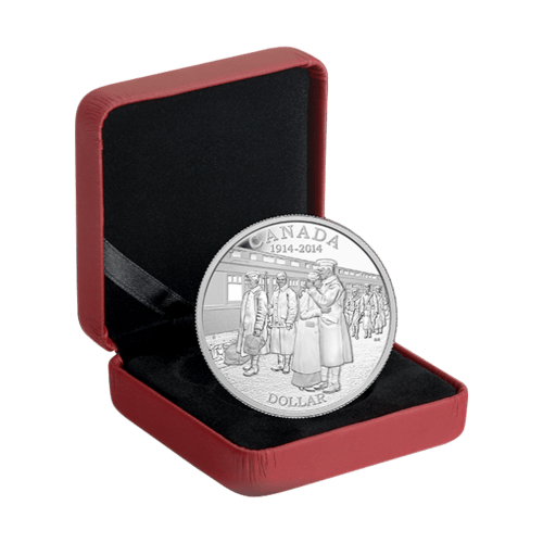 2014 100th Anniversary of the Declaration of the First World War Silver Proof Coin