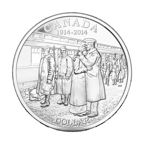 2014 100th Anniversary of the Declaration of the First World War Silver Coin