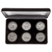Set of 6 x 1 oz Canadian Wildlife Series Silver Coins