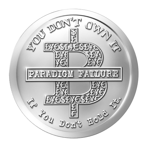 1 oz 2014 BitCON Silver Round