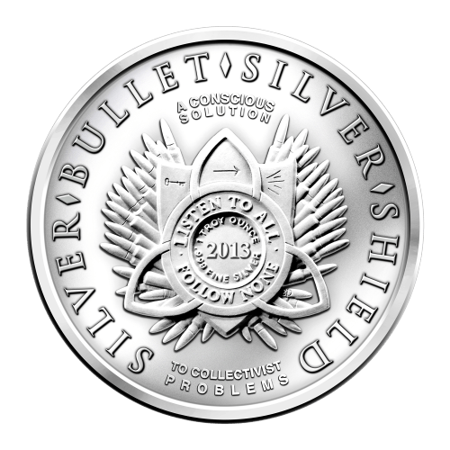1 oz 2014 New Year's Silver Round