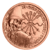 1 oz 2012 Debt and Death Copper Round