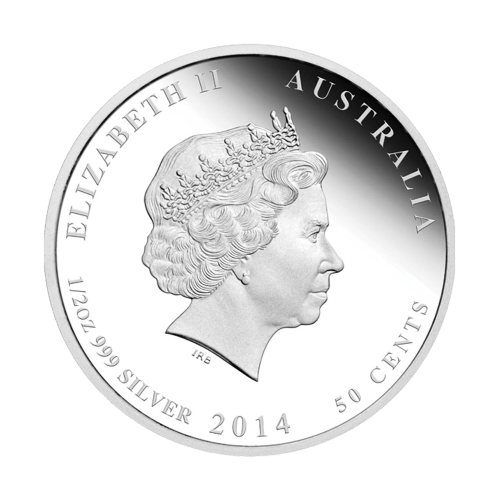 Pièce 1/2 once d'argent Épreuve numismatique Newborn Baby 2014 | Monnaie de Perth