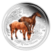 1 oz 2014 Lunar Year of the Horse Coloured Silver Coin | Perth Mint