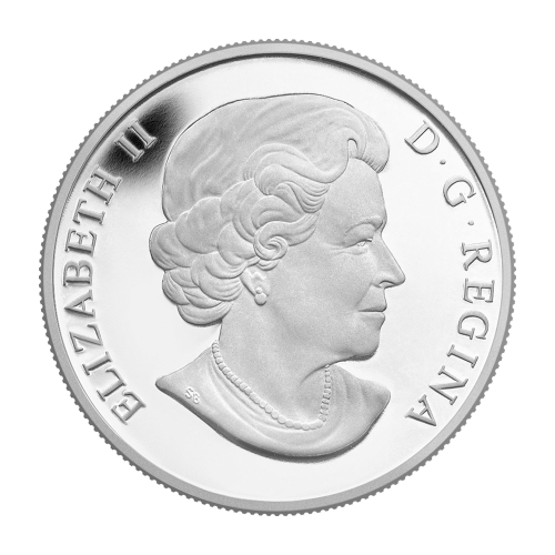 1 oz 2014 O Canada Series Skiing Canada's Slopes Silver Coin | Royal Canadian Mint