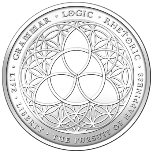 5 oz 2014 Trivium New Year's Mint Error Silver Round | Silver Shield