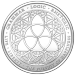 5 oz 2014 Trivium New Year's Mint Error Silver Round | Silver Shield