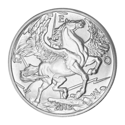 1 oz 2013 Pegasus Silver Round