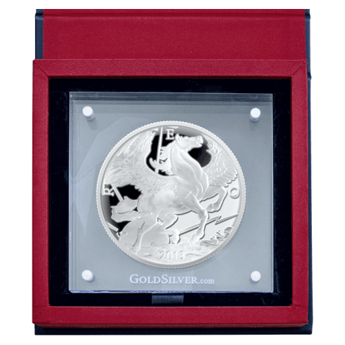 10 oz 2013 Pegasus Silver Proof Round