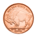 1/2 oz Buffalo Copper Round