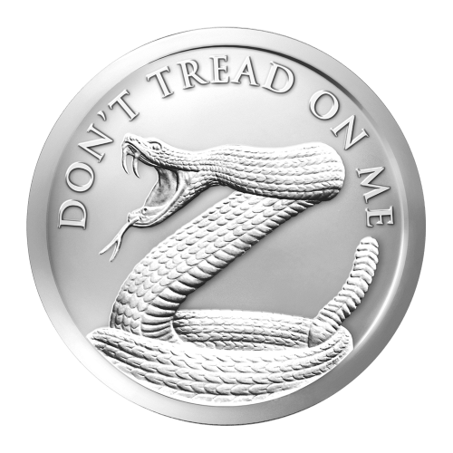 1 oz 2014 Don't Tread on Me Silver Round