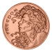1 oz 2014 Freedom Girl Copper Round