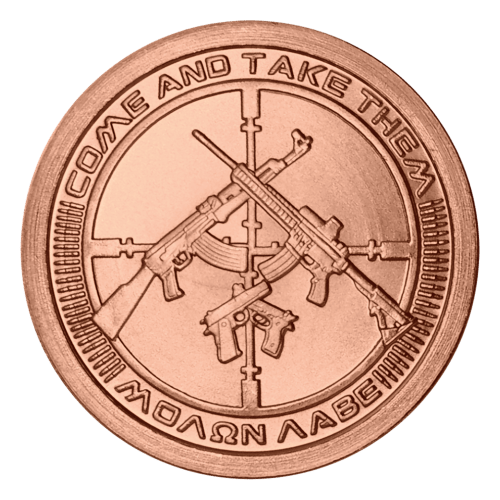 1 oz 2014 AG-47 Copper Round