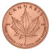 1 oz 2014 Cannabis Copper Round