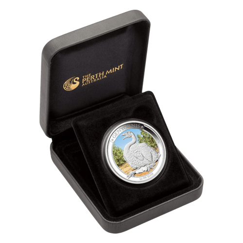 1 oz 2014 Megafauna Series Genyornis Silver Proof Coin | Perth Mint