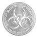 1 oz Zombucks The Barber Silver Round | Elemetal Mint