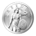 Ronde 1 once d'argent Liberté debout 2014
