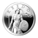 1 oz 2014 Standing Freedom Silver Proof-like Round