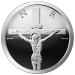 5 oz 2014 Crucifixion Silver Proof-like Round
