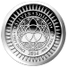 5 oz 2014 Crucifixion Silver Proof-like Round