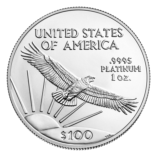 Pièce 1 once de platine Aigle américain 2014 | Monnaie des États-Unis