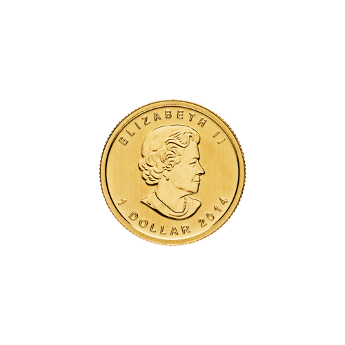 1/20 oz 2014 Canadian Maple Leaf Gold Coin | Royal Canadian Mint