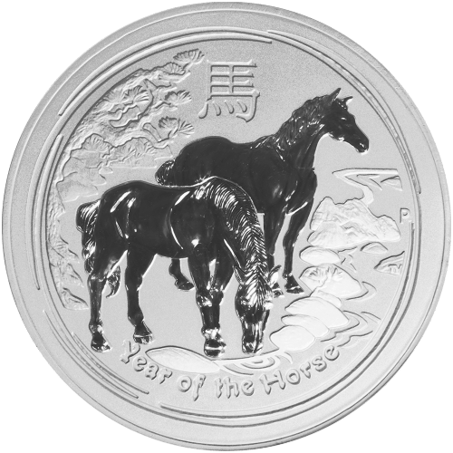 Buy 10 kg 2014 Year of the Horse Silver Coins | Silver Gold Bull