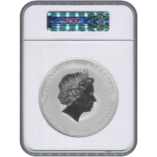 Buy 1 kg Year of the Horse Graded Silver Coins | Silver Gold Bull US