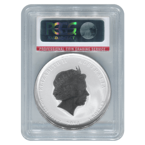 Pièce 1 once d'argent PCGS MS-69 (FS) Lunaire Année du Cheval | Monnaie de Perth