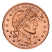 1 oz Zombucks The Barber Copper Round | Elemetal Mint