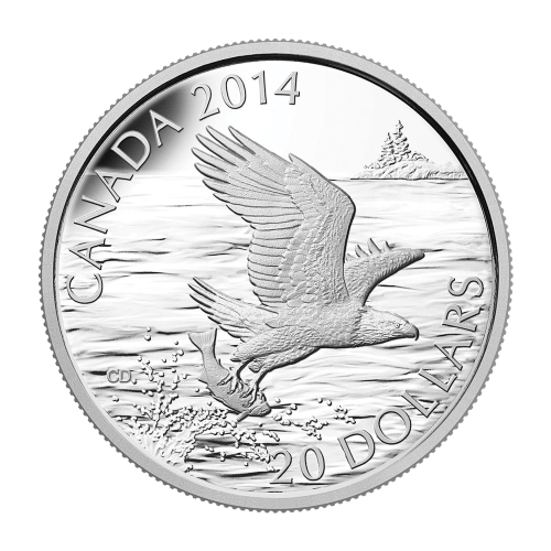 1 oz 2014 Bald Eagle Silver Coin