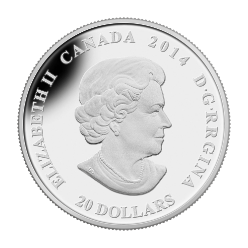 1 oz 2014 Craigdarroch Castle Silver Coin