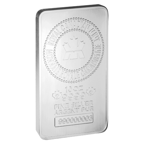 10 oz Silver Bar | Royal Canadian Mint
