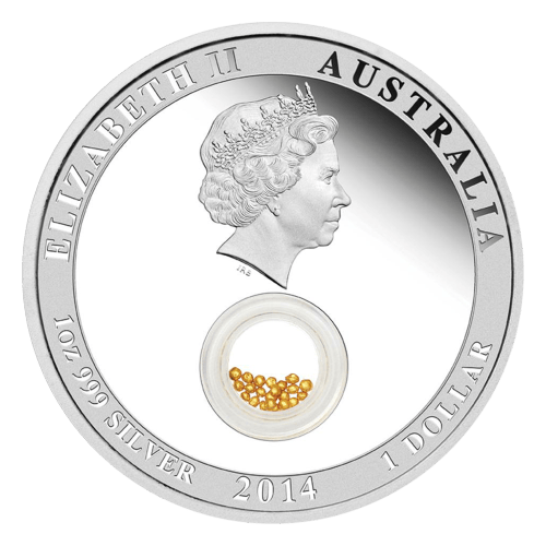 1 oz 2014 Treasures of the World Series - Australia with Gold Silver Coin | Perth Mint