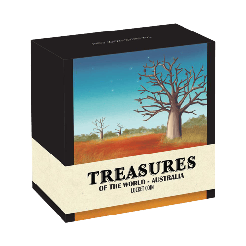 1 oz 2014 Treasures of the World Series - Australia with Gold Silver Coin | Perth Mint