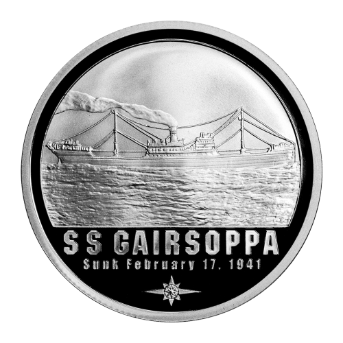 1 oz S.S. Gairsoppa Shipwreck Silver Round | Sunshine Minting