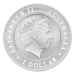 Pièce 1 once d'argent Crocodile de mer australien 2014 | Monnaie de Perth